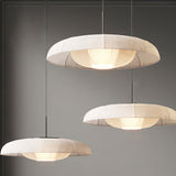 Load image into Gallery viewer, Traditional Fabric White Pendant Lights Hanging Lampshade