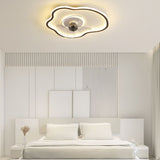 Load image into Gallery viewer, Modernism 2-Light Ceiling Fan Light in White / Black