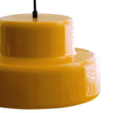 Load image into Gallery viewer, Modern Style Cylindrical Shade Metal Hanging Light in Orange