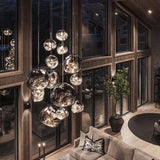 Load image into Gallery viewer, Designer Lava Chandelier Villa Loft Duplex Stairwell Pendant Light