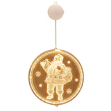 Load image into Gallery viewer, Christmas LED Hanging Lights Festive 3D Lights and Star Lights