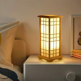 Load image into Gallery viewer, Floor Lamp Wood Tatami Table Lamp For Bedroom