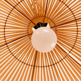 Load image into Gallery viewer, Bamboo Round Pendant Lighting Fixture