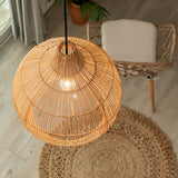 Load image into Gallery viewer, Boho Wicker Pendant Lighting Rattan Lampshade