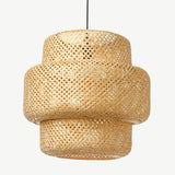 Load image into Gallery viewer, Bamboo Pendant Light Home Decor Lampshade Handmade Weave Lighting Creative Craft Lights