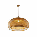 Load image into Gallery viewer, Creative Simple Modern Pastoral Living Room Pendant Lamp Bamboo Weaving
