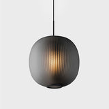 Load image into Gallery viewer, Vintage Ribbed Glass Frosted Pendant Light -Homdiy