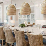 Load image into Gallery viewer, Rattan Pendant Lampshade Wikcer woven Hanging Light